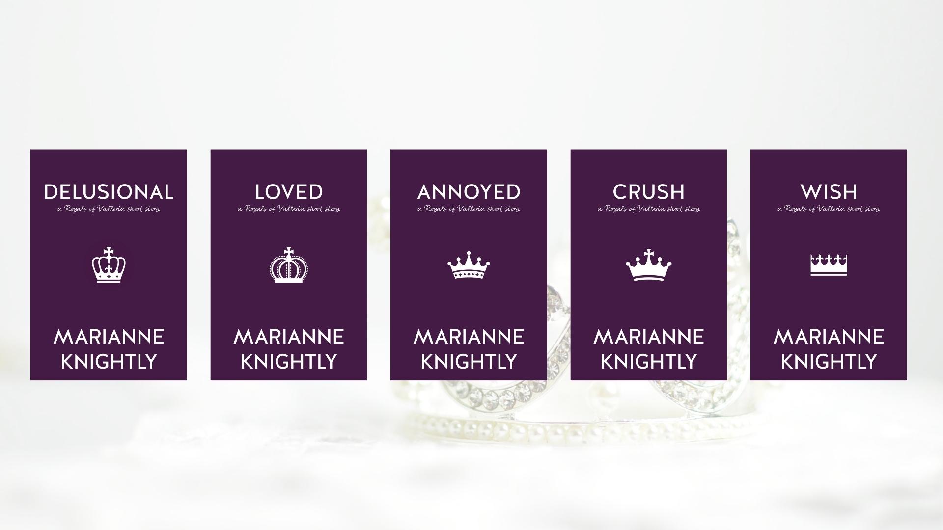 Royals Short Stories 1-5 by Marianne Knightly